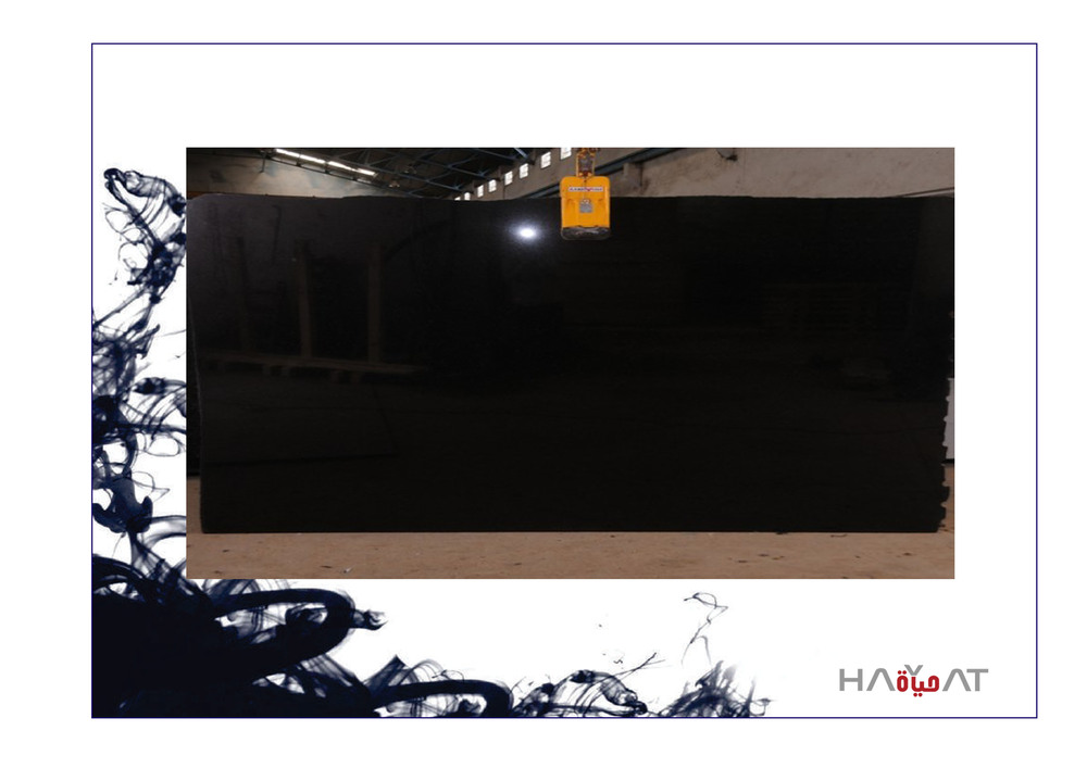 Z Black Granite Slab - Application: Flooring / Commercial