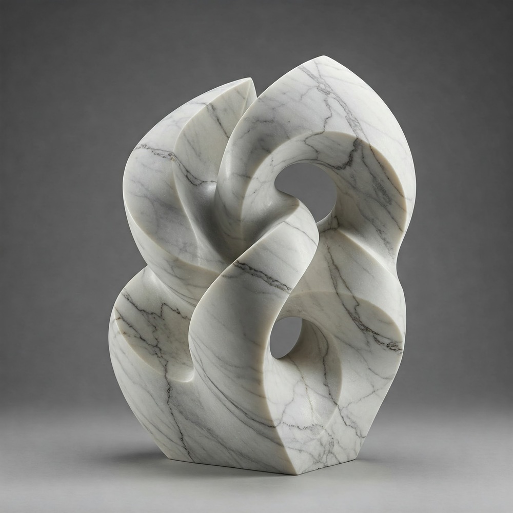 Marble Abstract Sculpture - Color: Various Available