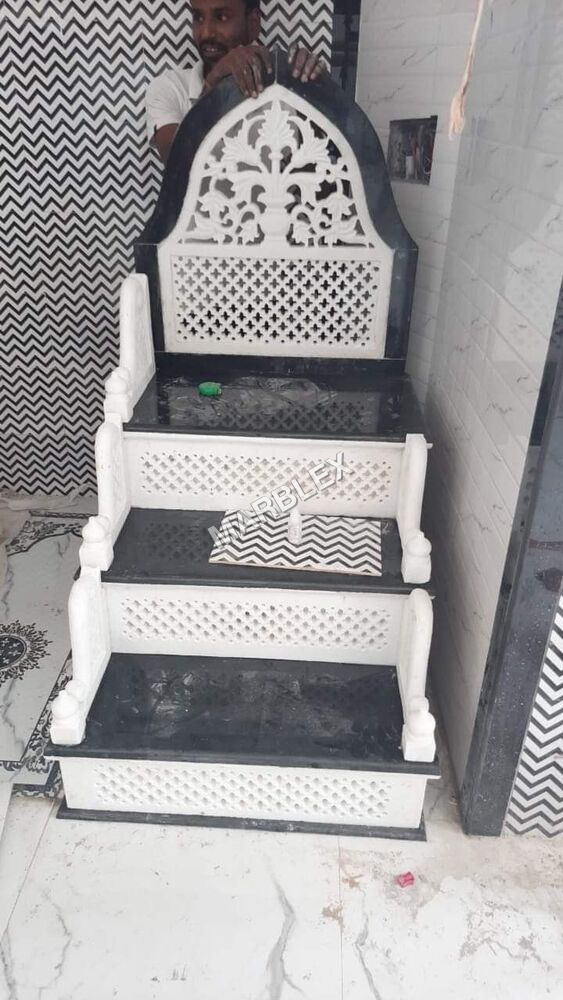 White And Black Masjid Mimbar - Color: Different Available
