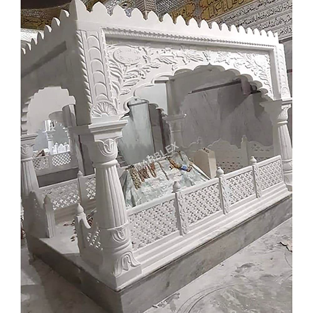 White Marble Masjid Dargah - Color: Different Available