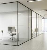 Industrial Smart Privacy Glass - Color: Transparent