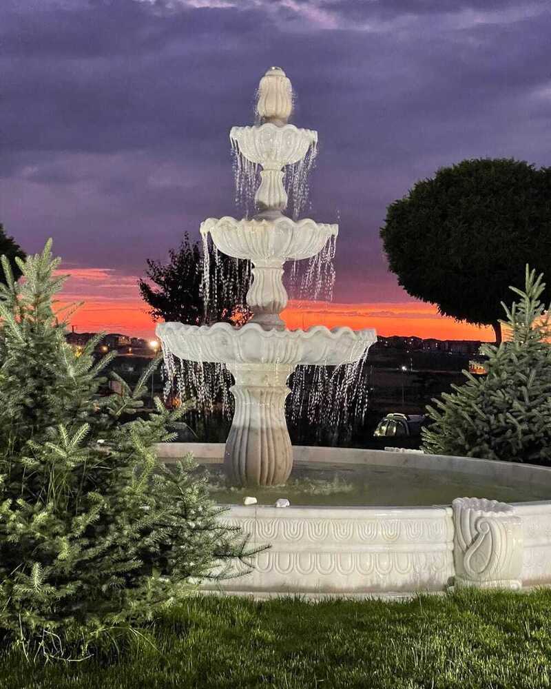 Outdoor Marble Fountain