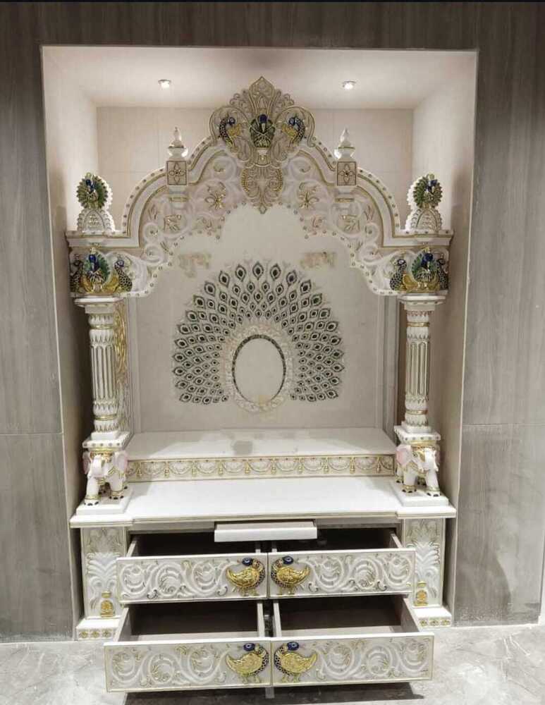 Marble Temple - Color: White