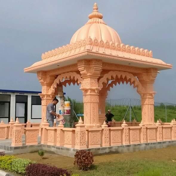 Our Door Temple - Color: Brown