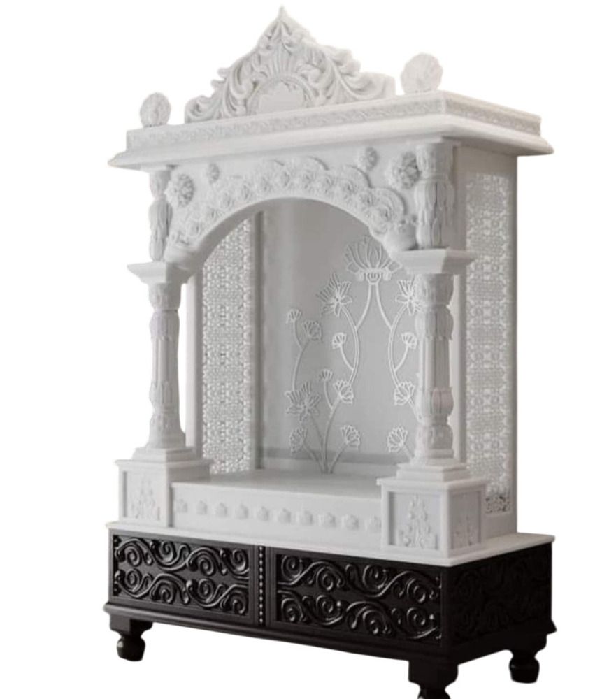 Marble Indoor Temple - Color: White