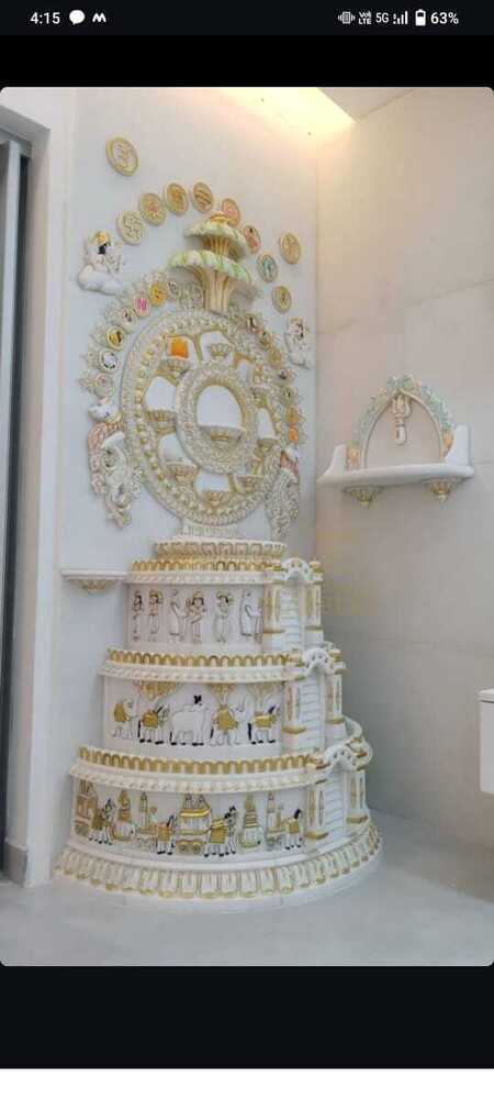 Marble Jain Temple - Color: White