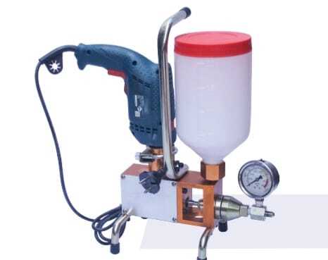 Single Injection Grout Pump - Color: White