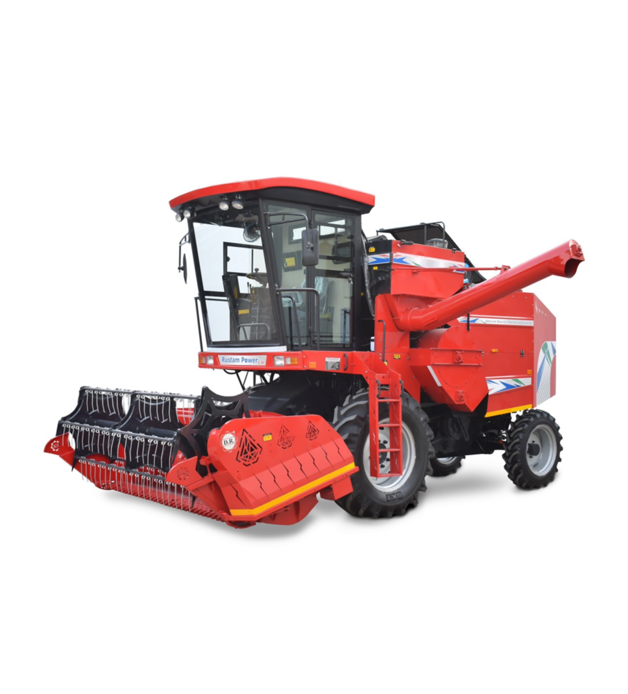 Rustam Power S-76 Self Propelled Mini Combine Harvester