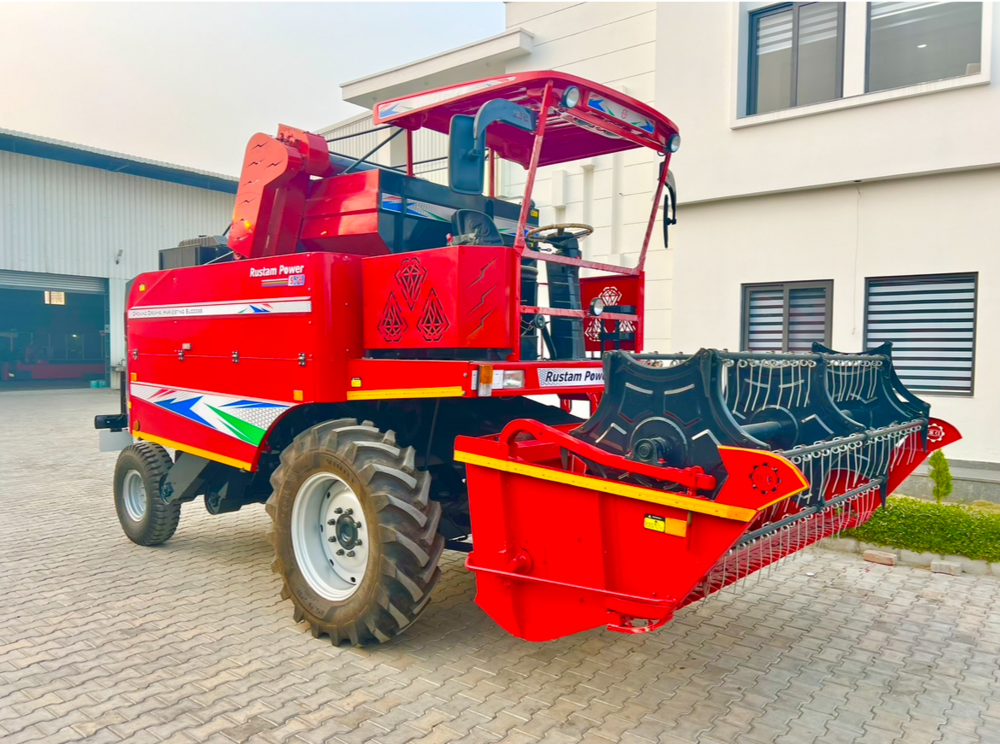 Rustam Power S-76 Self Propelled Mini Combine Harvester