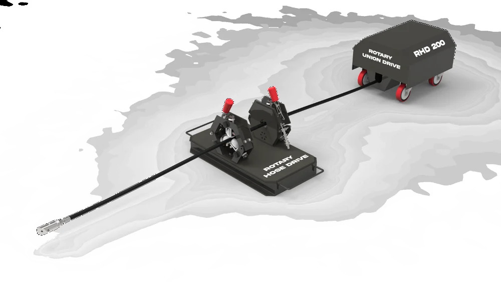 Rotating Hose Device - Color: Grey