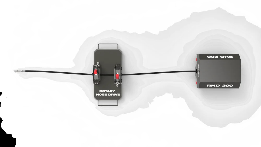 Rotating Hose Device - Color: Grey