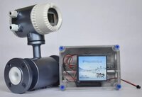 4 Inch Electromagnetic flow meter with Telemetry