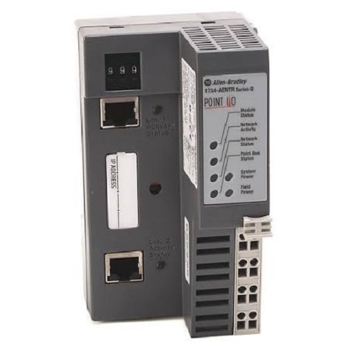 Allen Bradley 1734-Aentr - Application: Universal Decentralized Communications Node Linking Controllers To Local Plant Logic