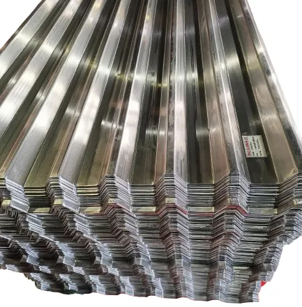 Aluminum Industrial Roofing Sheet - Color: Silver
