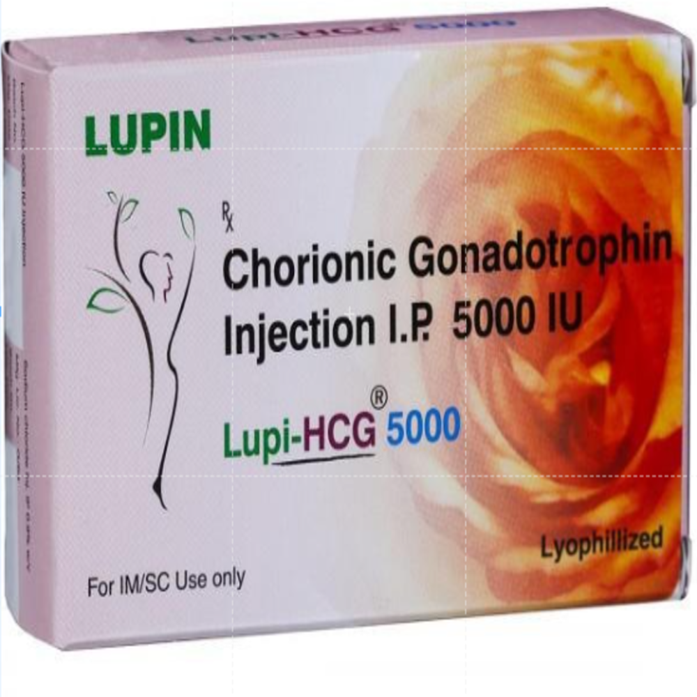 Lupi-hcg 5000 Human Chorionic Gonadotropin (Hcg) (5000iu) Injection