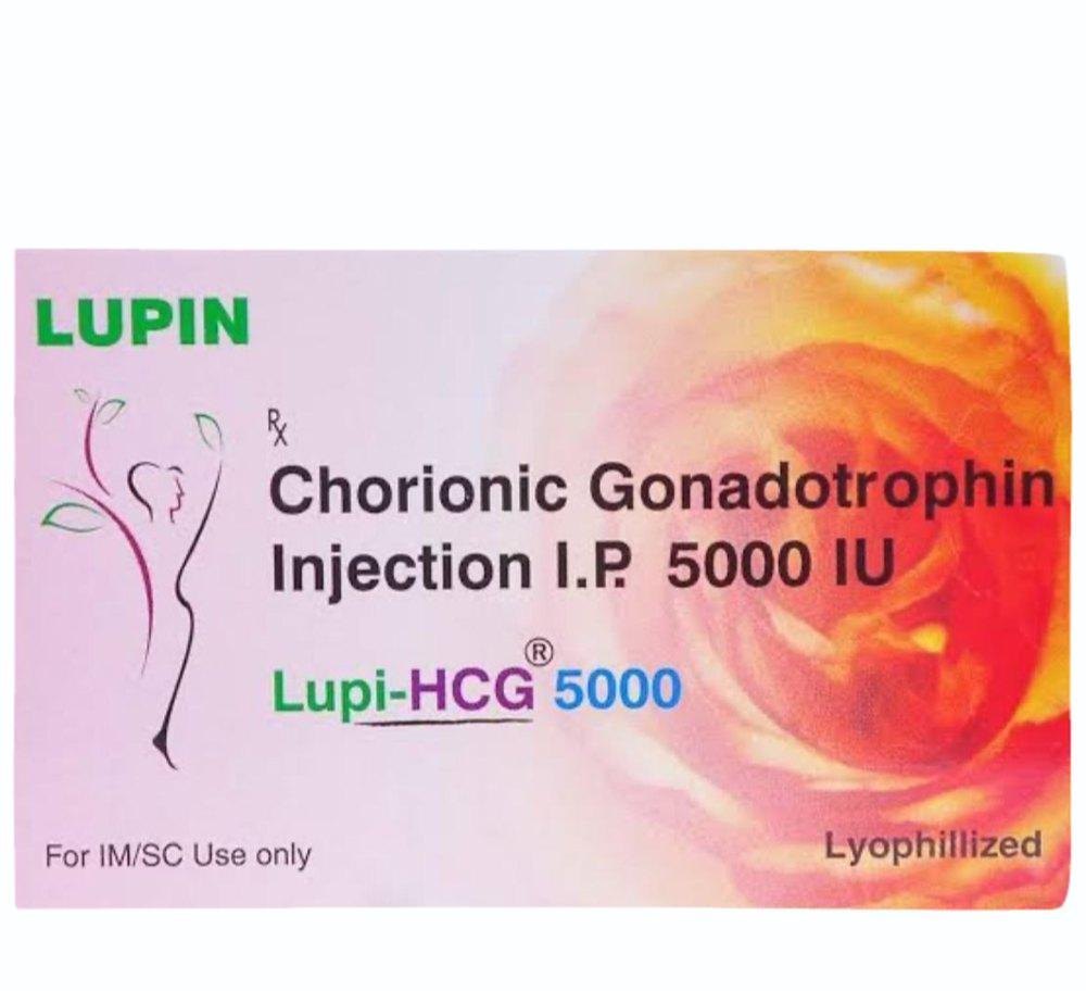Lupi-hcg 5000 Human Chorionic Gonadotropin (Hcg) (5000iu) Injection