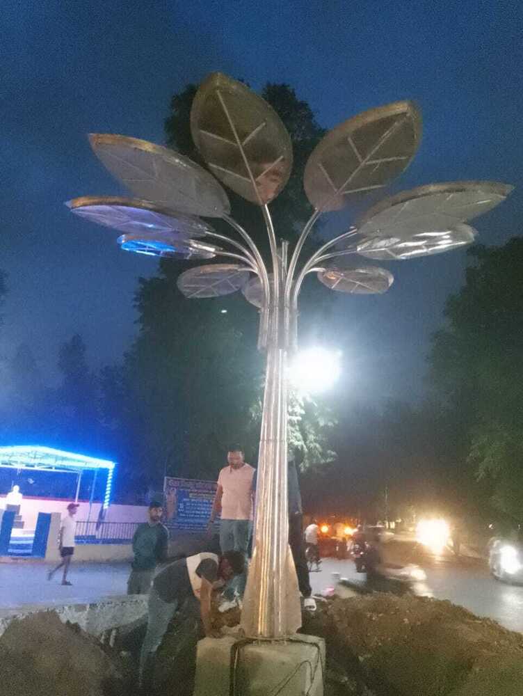 Solar Tree Palm Flower