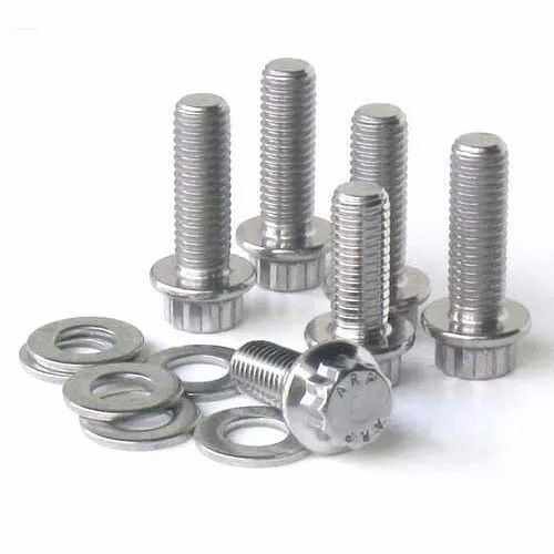 Nickel Alloy Fasteners - Color: Silver