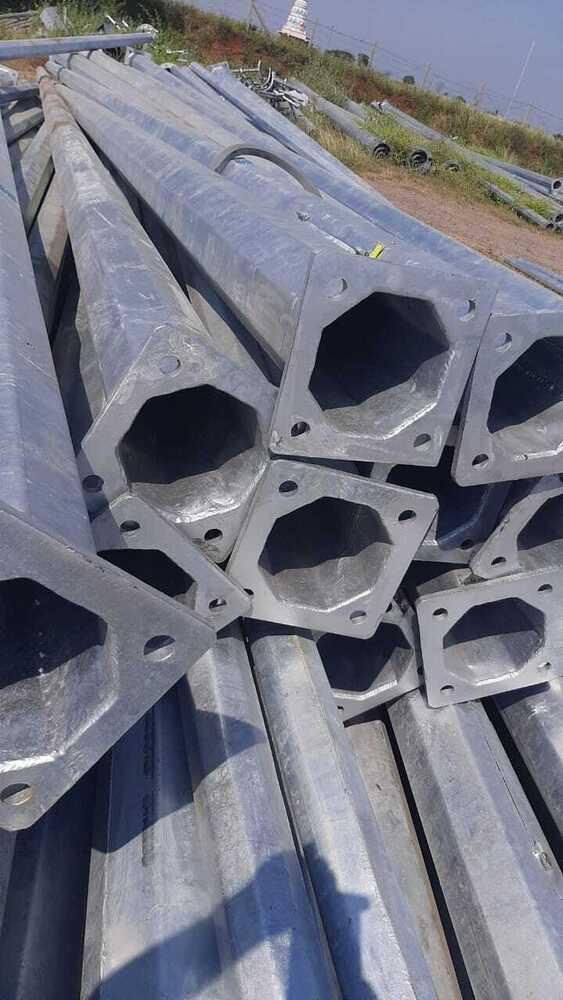 Octagonal Pole - Color: Grey