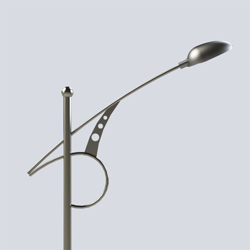 Saber Bracket - Color: Silver
