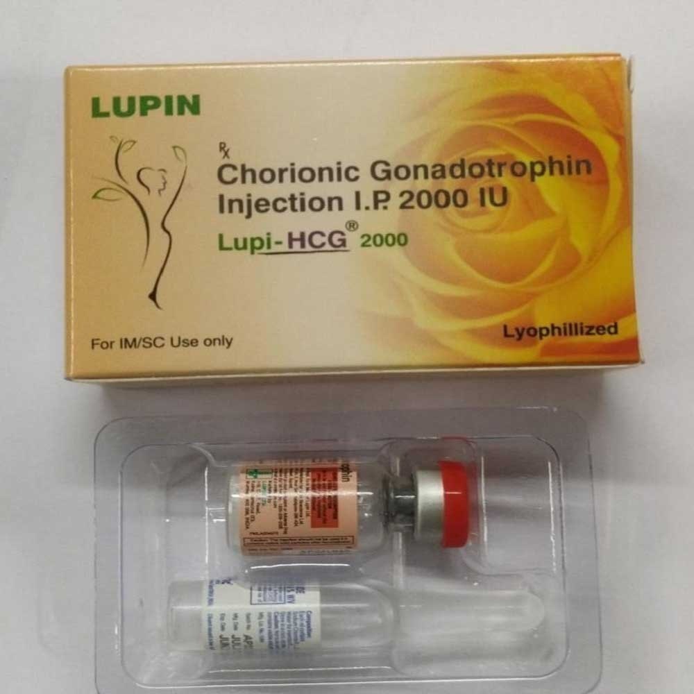 Lupi-HCG 2000 HUMAN CHORIONIC GONADOTROPHIN-2000 IU Injection