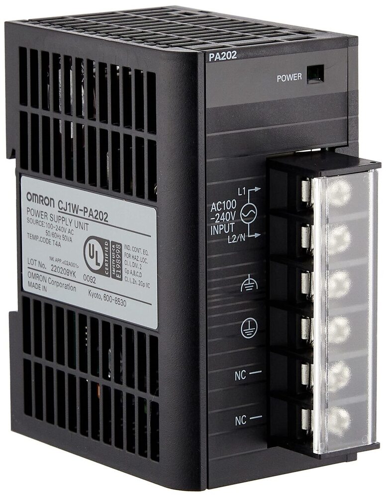 Cj1W-Pa202 Omron Cj-Series Plc - Features: Good Quality