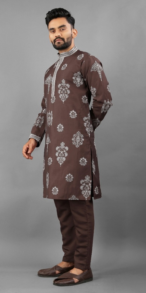 Mans Kurta With Payjam - Design: Traditional