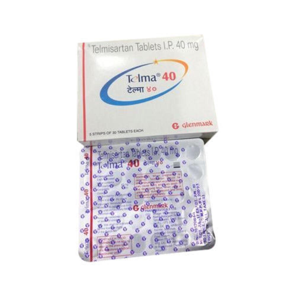 Telma 40 Telmisartan (40Mg) Tablet - Shelf Life: 12 Months