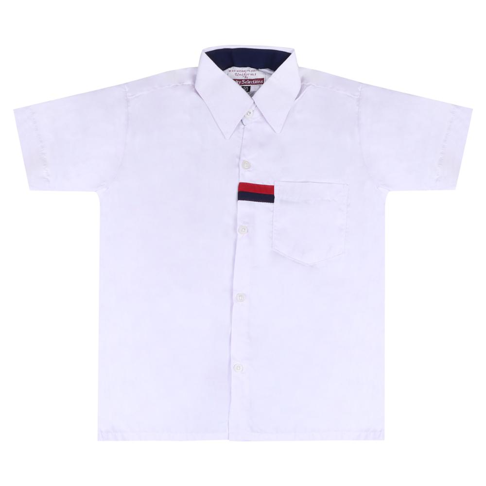 White Plain Shirt - Feature: Good Quality