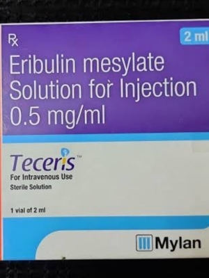 Eribulin Mesylate Solution 0.5 Mg /Ml - Dosage Form: Injectable