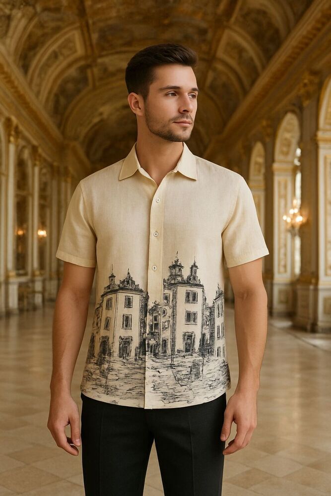 Mans Linan Shirt-1