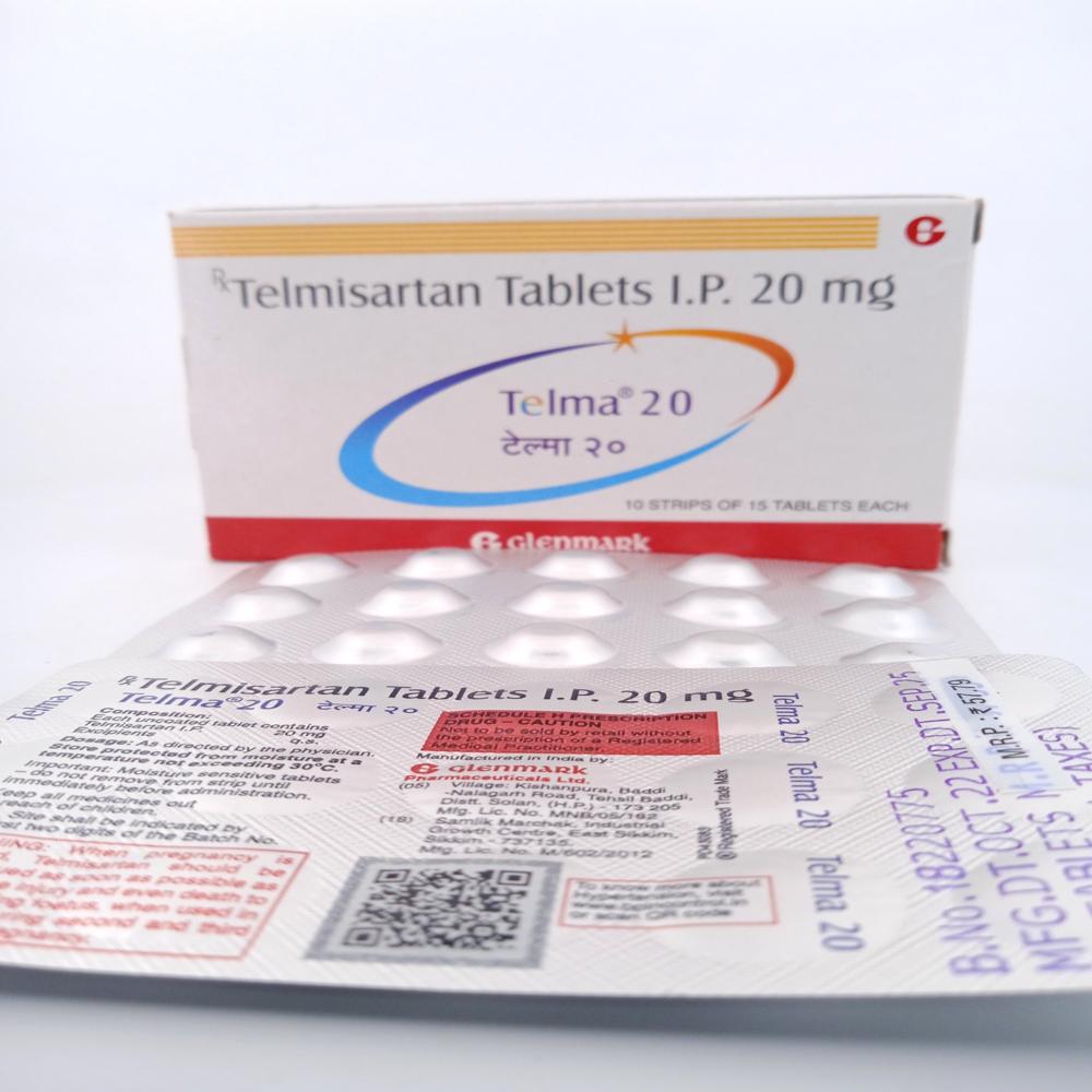 Telma 20 Telmisartan (20mg) Tablet