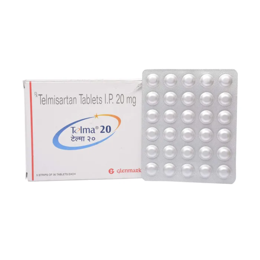 Telma 20 Telmisartan (20mg) Tablet