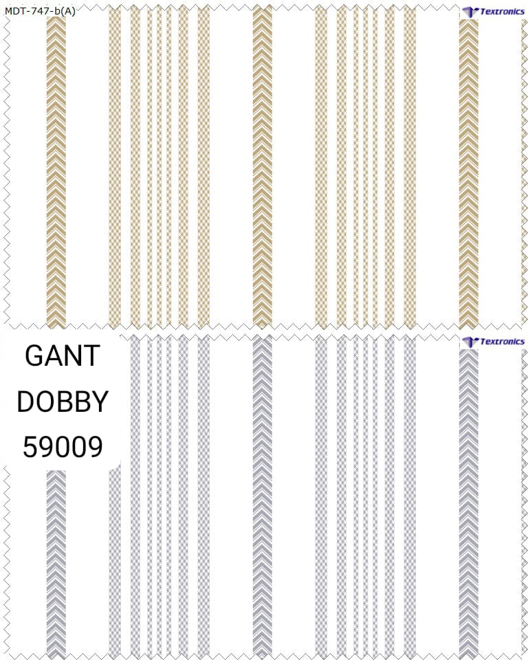 Slub Dobby Yarn Dyed Stripe Fabric - Color: Multicolour