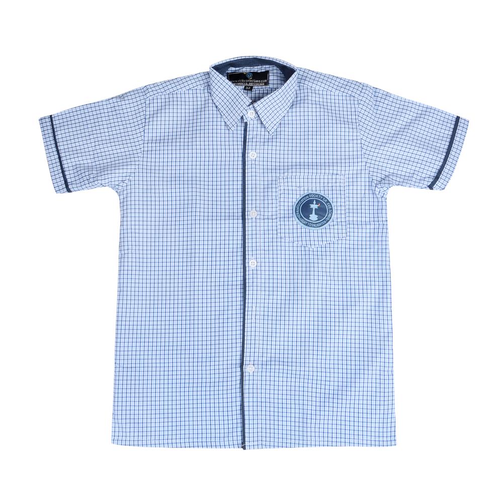Sky Blue Half Sleeve Shirt