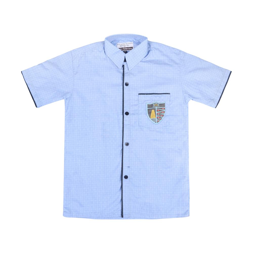 Sky Blue Half Sleeve Shirt