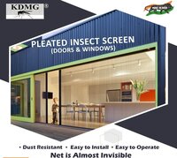 pleated insect screen