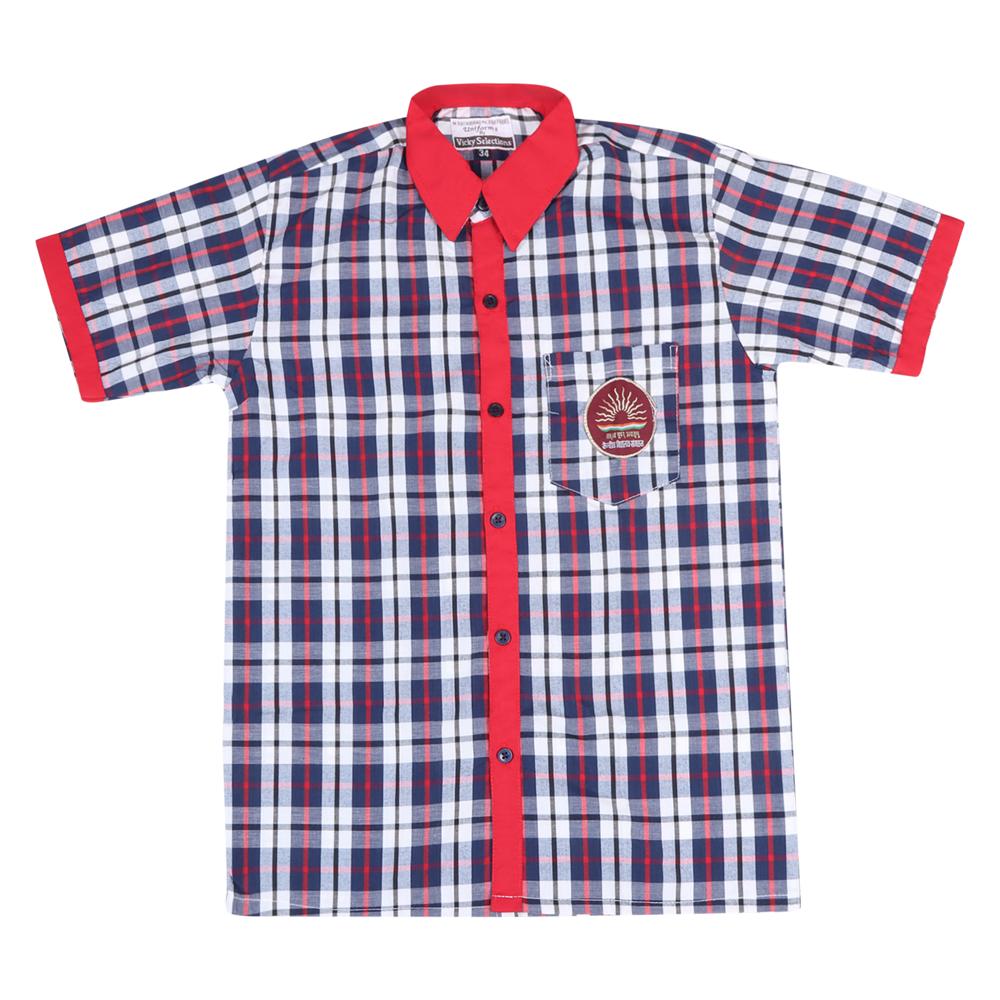 Checked Half Sleeve Shirt