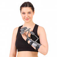 Dr Helix Dynamic Cockup Splint For Wrist & Finger Support For Right Hand - Application: Hospital