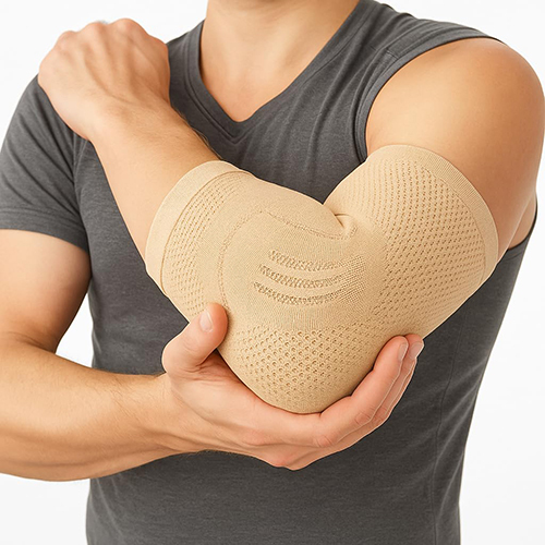 Dr Helix Unisex Skin Elbow Brace - Adjustable Support for Elbow Injuries, Tendonitis, & Pain Relief