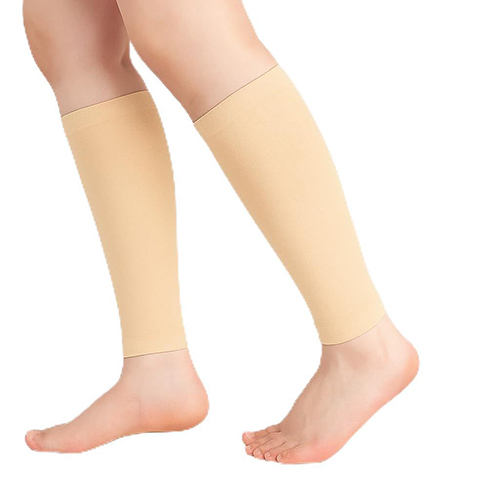 Dr Helix Unisex Skin Calf Support - Compression Sleeve for Leg Pain Relief, Muscle Recovery & Injury Prevention, Lightweight & Breathable Design