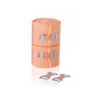 Dr. Helix Crepe Bandage - Flexible & Stretchable Compression for Injuries, Sprains & Pain Relief (8x4) - Soft, Breathable, and Durable