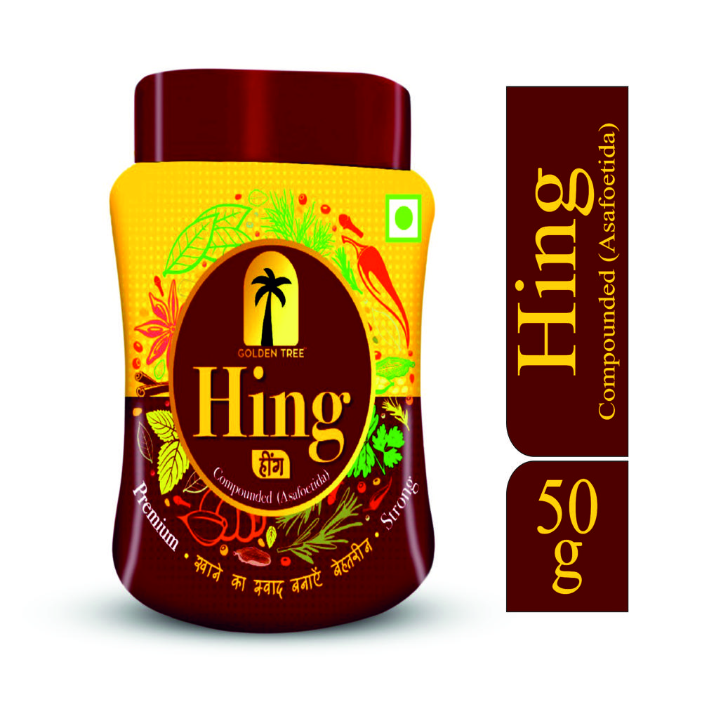 Golden Tree Hing - Powder Form, Fresh Cube Shape | Original Flavor, Naturally Processed For Culinary Excellence