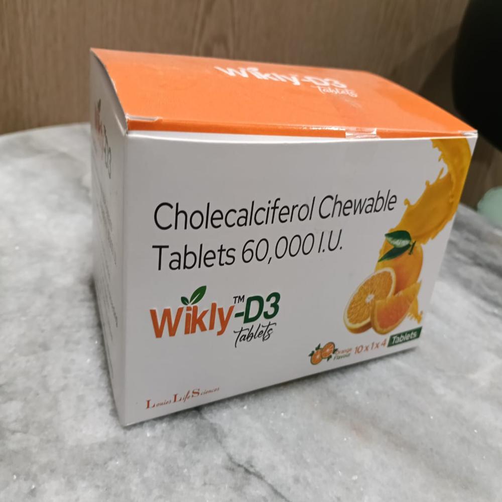 Cholecalciferol chewable tablets 60000 iu