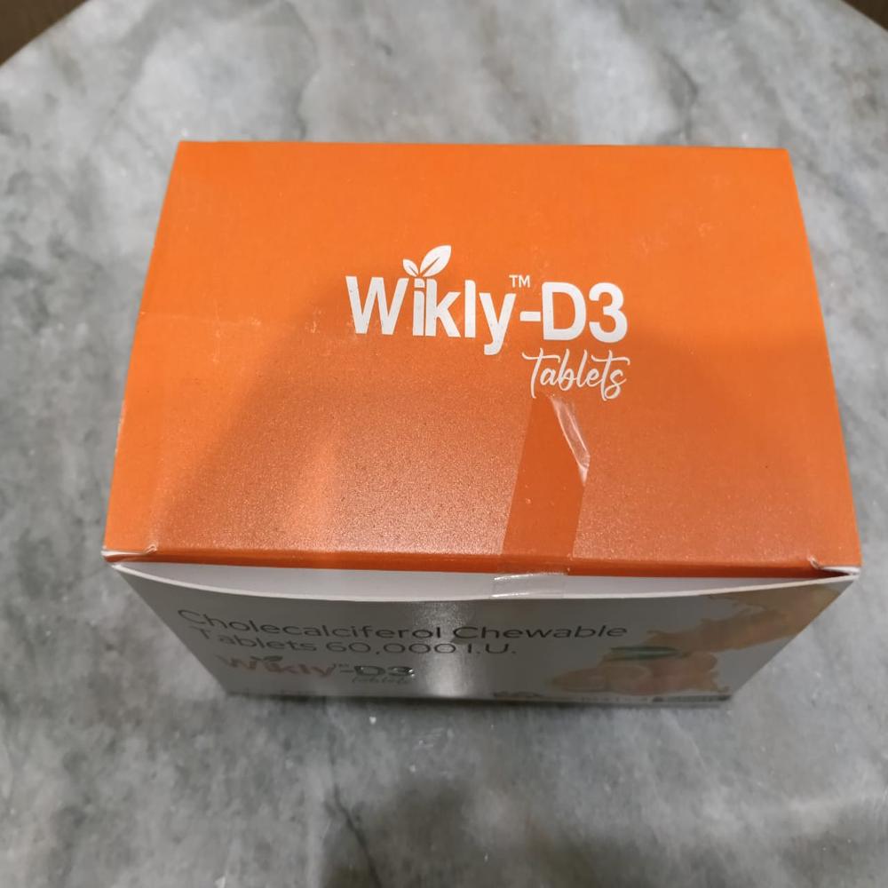 Cholecalciferol chewable tablets 60000 iu