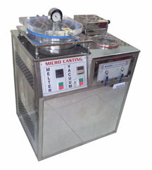 Vacuum Casting Machine - Color: Silver