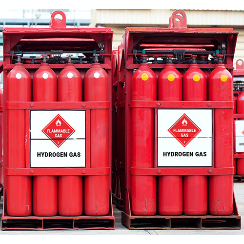 Hydrogen Gas - Color: Red