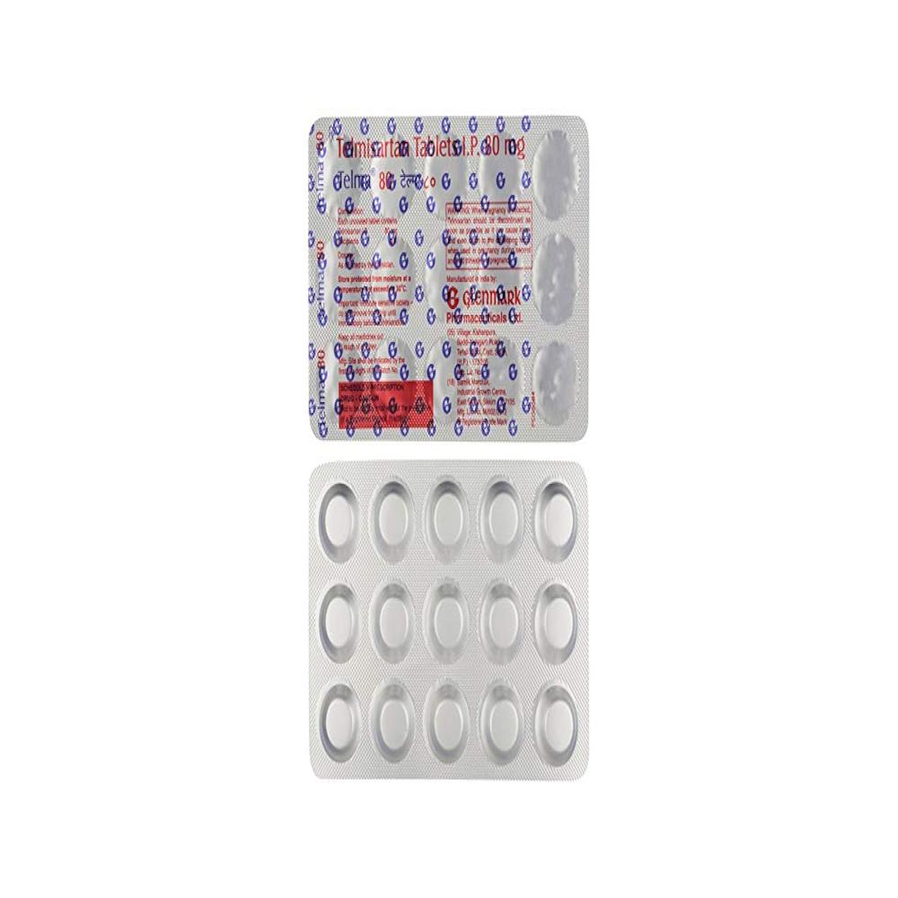 Telma 80 Telmisartan (80mg) Tablet - Physical Form: Injection