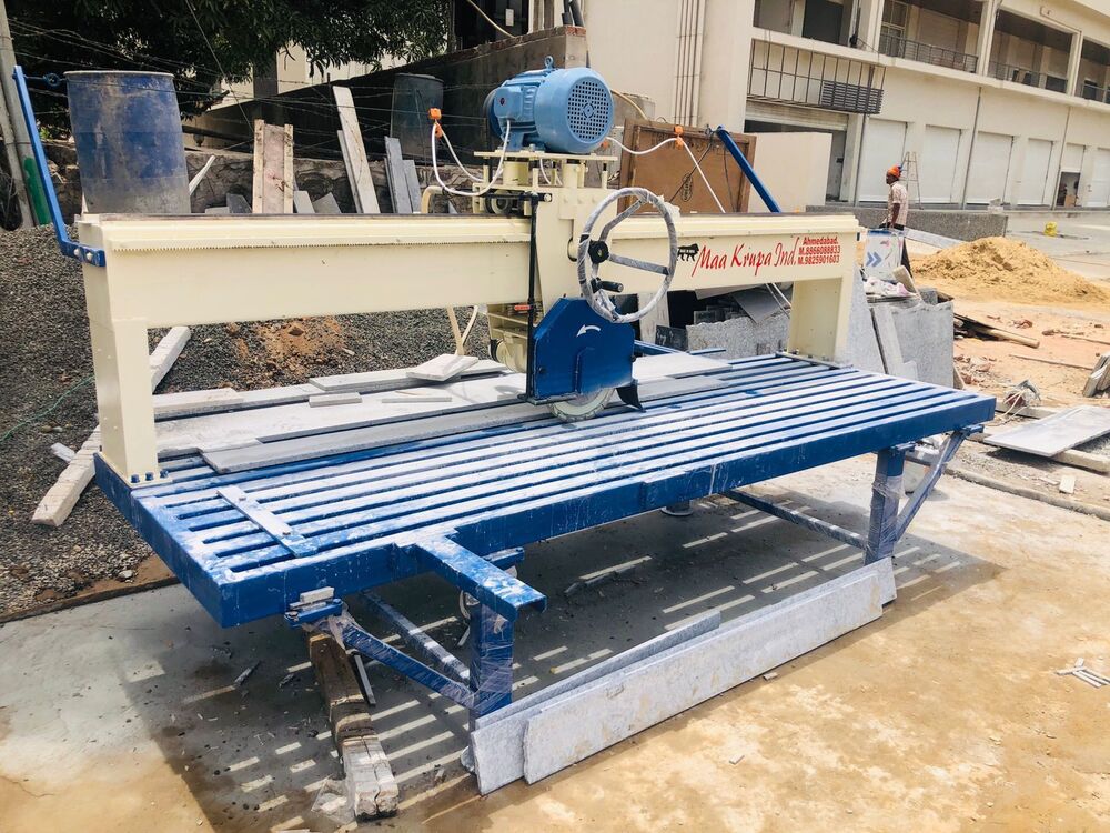 Portable Edge Stone Cutting Machine - Cutting Thickness: 50 Millimeter (Mm)