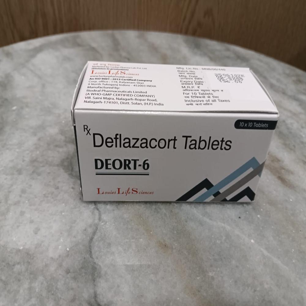 Deflazacort 6mg - Dosage Form: As Directed By Physician